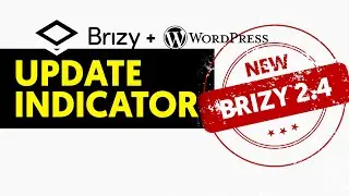 Update Button Indicator, New Feature 2022 - Brizy 2.4
