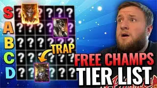 RANKING EVERY FREE LOG-IN CHAMPION! Best Champions Tier List 2025 - Raid Shadow Legends