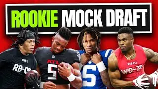 FIRST ROOKIES OFF THE BOARD! - 2023 Fantasy Football Advice- Dynasty Fantasy Football Rookie Drafts