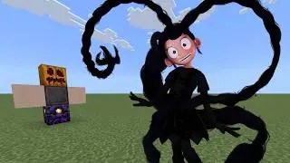 Black Lily LoveBraids Poppy Playtime Chapter 5 Addon in Minecraft PE Bedrock