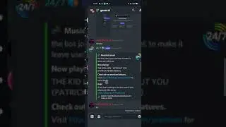 how to add a bot like MEE6 , 24/7 music bot