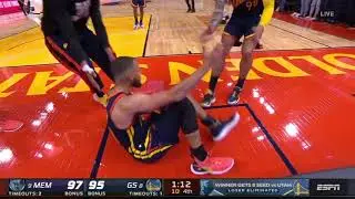 WHAT JUST HAPPENED?! Golden State Warriors VS Memphis Grizzlies Play In Final Minutes OVERTIME!