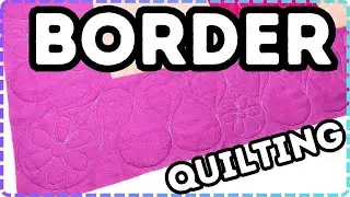 Quilting Borders - Custom Quilting with Paper Stencil Border Designs