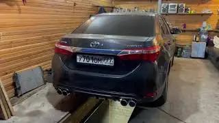 Toyota Corolla выхлоп , прямоток