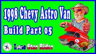 Van Build Part 05 • 1998 Chevy Astro Van • Installing Rubber Trim On The Back Doors • 09-16-2024