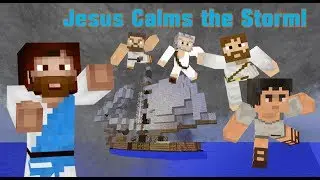 Jesus Calms the Storm! | A Minecraft Mini-Movie