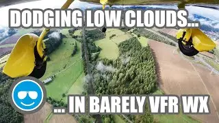 Almost VMC minima while flying my airplane back home from the TL Ultralight factory - S02 E17
