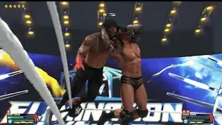 INTENSE MATCHES | ROMAN REIGNS VS RANDY ORTON | TLC | 4K | WWE 2k24