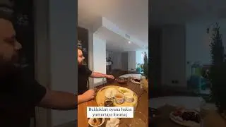 Eser Yenenler ve oğullarının “yumurtaya kusmaç” oyunu 