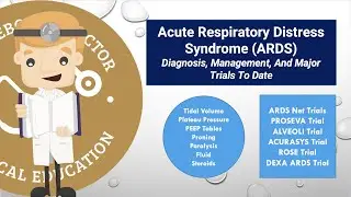 Acute Respiratory Distress Syndrome (ARDS) Basics -  Diagnose, Manage, Trials | Clinical Medicine