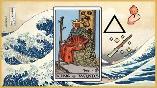 King Of Wands #shorts  #tarot #astrology #alchemy