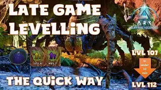 Quick Character Levelling Over 105 - Ark Survival Ascended - PVE Official