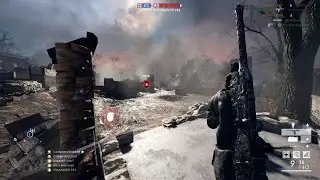 Battlefield 1: Only Pistol Rush gameplay (No Commentary)
