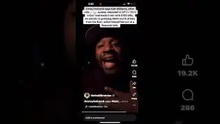 Corey Holcomb says Katt Williams made it… 