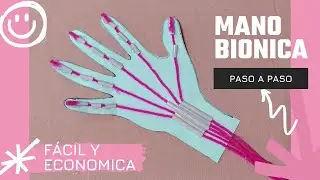 COMO HACER UNA MANO ROBOTICA MUY FACIL 🤯🤯🤯 se el mejor de tu clase