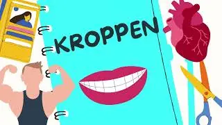 Kroppen / Lär dig svenska / Body  #sfi #svenska #lärdigsvenska #swedishforbeginners