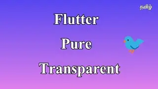Glass Background Transparently Flutter #2023