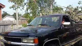 It drives after twister damage