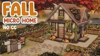 Fall Micro Home 🍂 The Sims 4 Speed Build