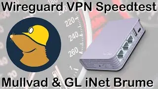 WireGuard VPN Speedtest: GL.iNet BRUME VPN Router (GL-MV1000) & Mullvad VPN (schneller als OpenVPN)