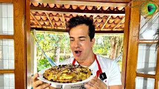 SEM GLÚTEN TORTA DE MAÇÃ NA FRIGIDEIRA!!!