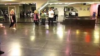 Roger Learns Svornato Bulgarian Folk Dance Lesson 1