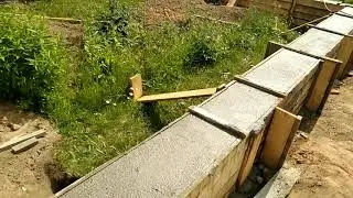 фундамент без щебня-день 3