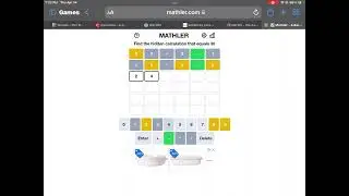 Mathler’s been easier | Mathler | April 14