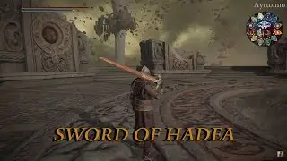 ELDEN RING - Convergence Mod Weapon Showcase - Sword of Hadea