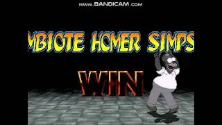 CARTOON FIGHTERS: HOMER SIMPSON VS SYMBIOTE HOMER SIMPSON