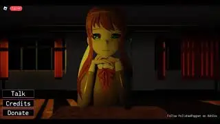 Just Monika but Roblox version
