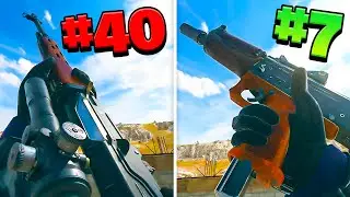 Every Weapon in Warzone Ranked From Worst to Best