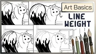 How thick should your Lines be? - Line Weight Tutorial
