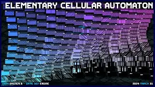 Game Dev Engine #16. Elementary Cellular Automaton.