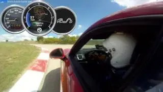 Cayman GT4 hot lap at MSR Cresson 3.1 CCW - 2m24.8s