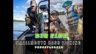 Explosive Smallmouth bass fishing in Pennsylvania on the Susquehanna River