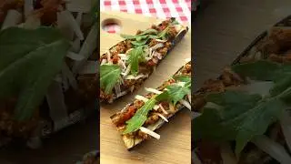 Баклажановая крошка-картошка🍆#рецепты #shortvideo #shorts #пп #ужин #баклажанырецепт #обед #food