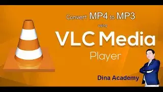 Convert MP4 to MP3 using VLC (speak English)