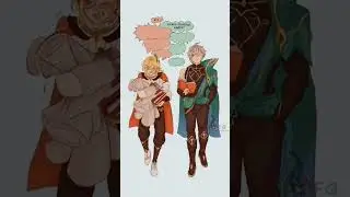 Аль-Хайтам и Кавех, такие милые!... 