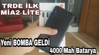 Xiaomi Mİ A2 Lite Kutusundan Çıkıyor *Türkiye de İLK*