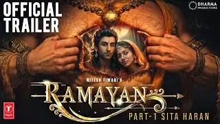 Ramayana | Official Trailer |Sai Pallavi | Ranbir Kapoor | Sunny Deol |Yash |Nitesh Tiwari | Concept