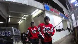 LethBridge Hurricanes Before The Game.