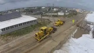 Drone views of Hermine on the OBX   Sept 4 2016