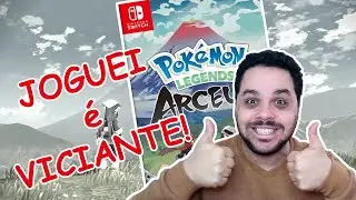 JOGUEI Pokemon Legends Arceus e estou VICIADO! ( era isto que a franquia precisava )