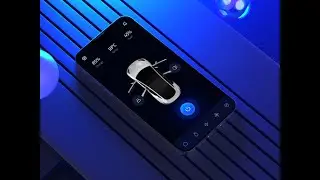 Car Remote Control App Dark Version