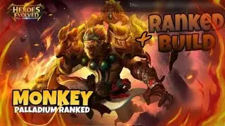 Top Build | Guide on Wu kong | Гайд на ву конг - макака  | Heroes Evolved