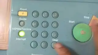 Cara Setting IP Address di Mesin Fotocopy Canon IR6020