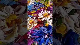 Яркий букет #живописьмаслом #продается Lapenuk@list.ru