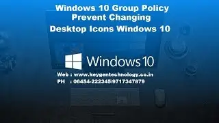 Prevent User From Changing Desktop Icons in Windows 7/10-in [hindi]