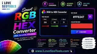 RGB to Hex Converter – Free Online Color Code Converter | iLoveSEOTools